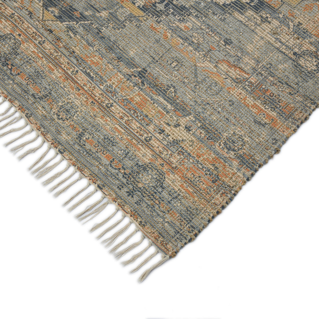Amer Rugs PRE-2 Prairie Farmhouse Oriental /Orange Area Rug