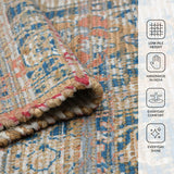 Amer Rugs PRE-3 Prairie Farmhouse Oriental Area Rug