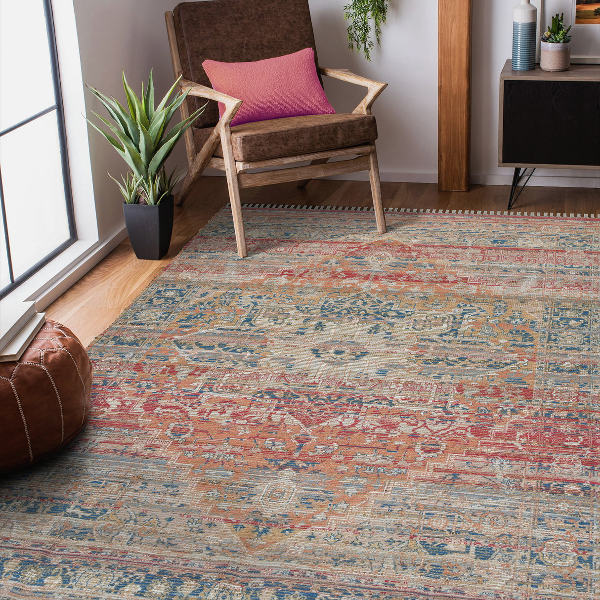 Amer Rugs PRE-3 Prairie Farmhouse Oriental Area Rug