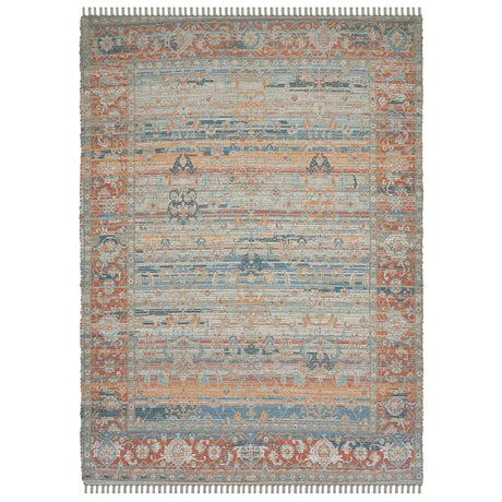 Amer Rugs PRE-4 Prairie Farmhouse Oriental /Rust Area Rug
