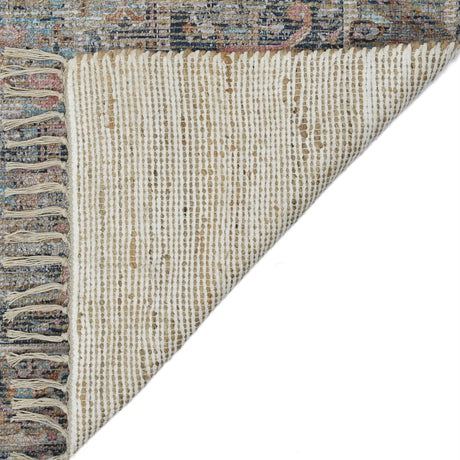 Amer Rugs PRE-5 Prairie Farmhouse Oriental /Pink Area Rug