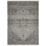 Amer Rugs PRE-5 Prairie Farmhouse Oriental /Pink Area Rug