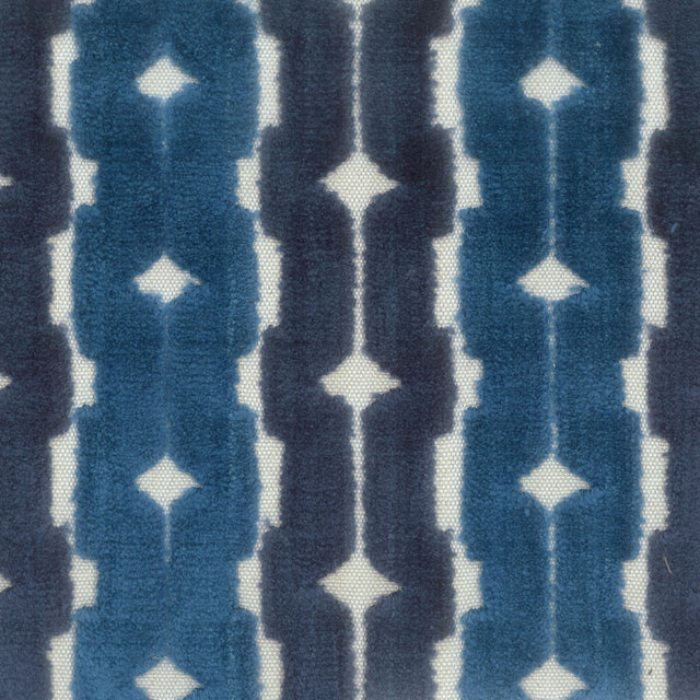 STOUT PRIZ-1 PRIZE 1 SAPPHIRE Fabric - Eades Wallpaper & Fabric