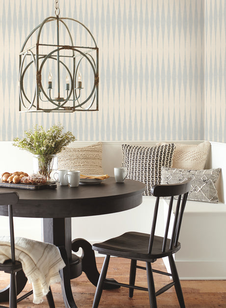York PSW1005RL Magnolia Home Handloom Baby Blue Peel & Stick Wallpaper
