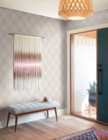 York PSW1014RL Magnolia Home Vantage Point Grey Peel & Stick Wallpaper