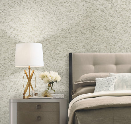 York PSW1291RL Shimmering Cork Beige Peel & Stick Wallpaper