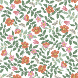 York PSW1313RL Primrose Rose & Cream Peel & Stick Wallpaper