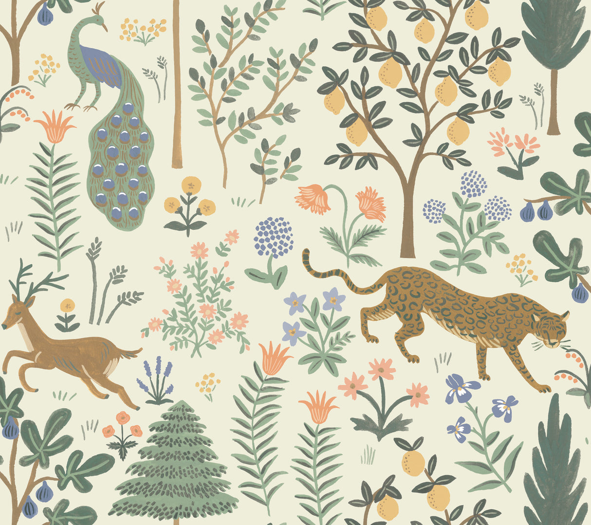 York PSW1322RL Menagerie Cream Peel & Stick Wallpaper