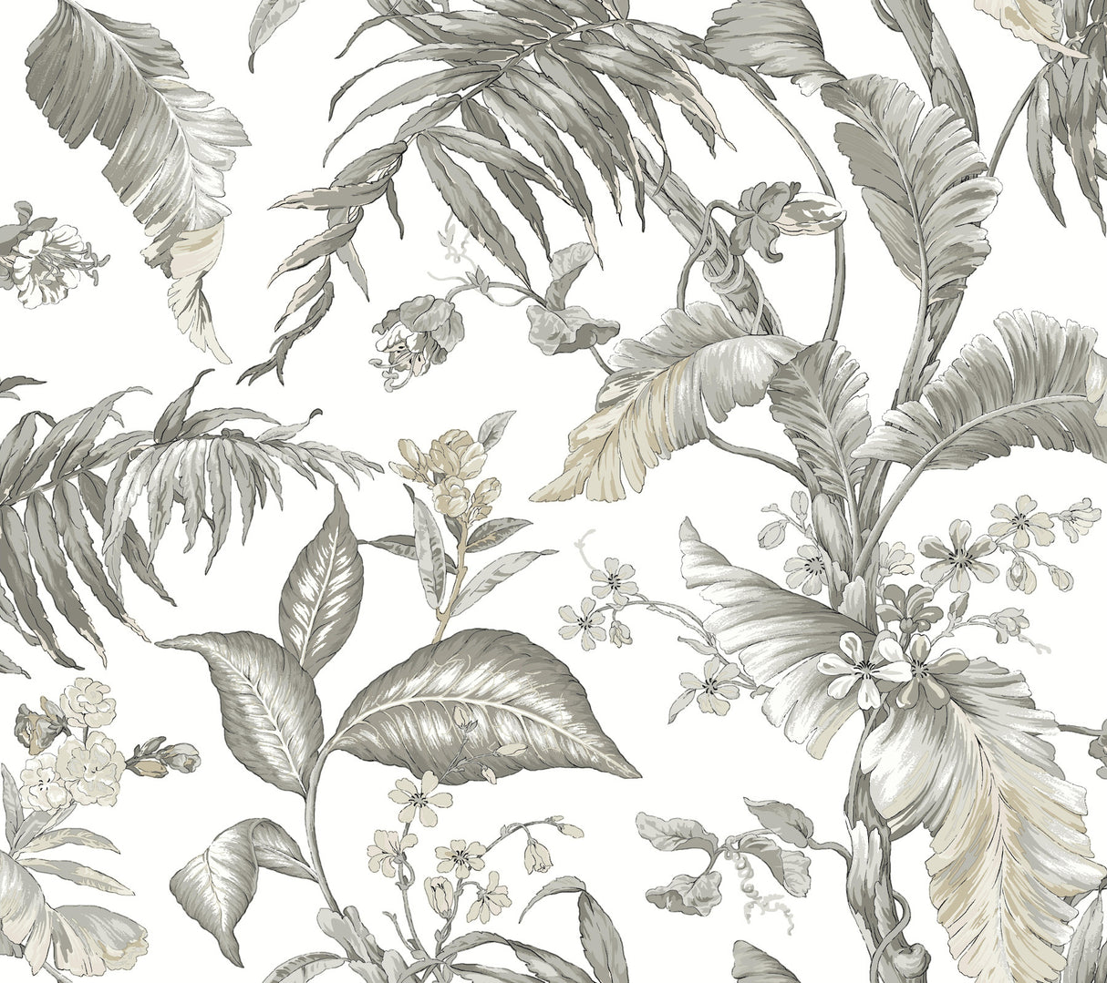 Eade’s Fiji Garden Black & White