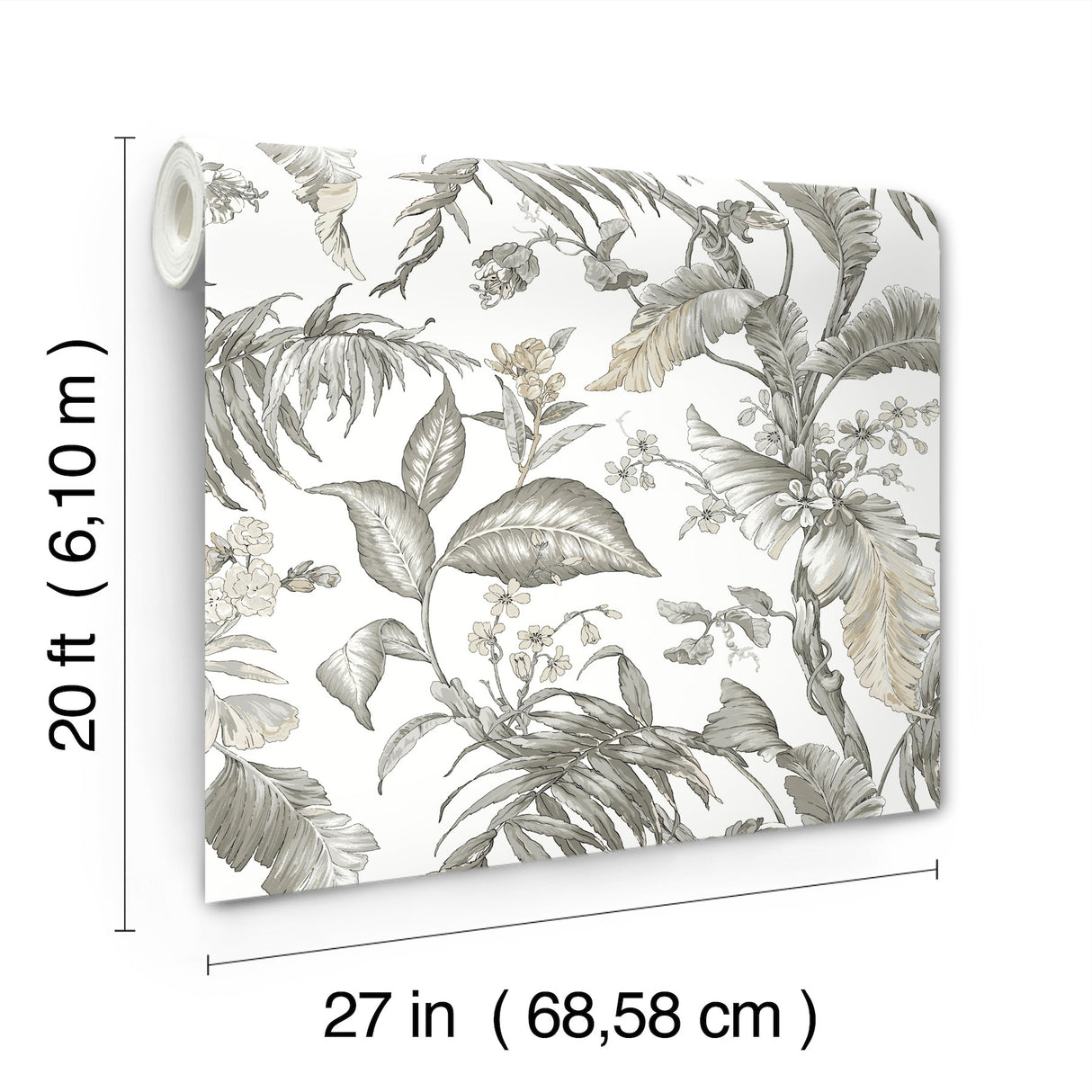 Eade’s Fiji Garden Black & White