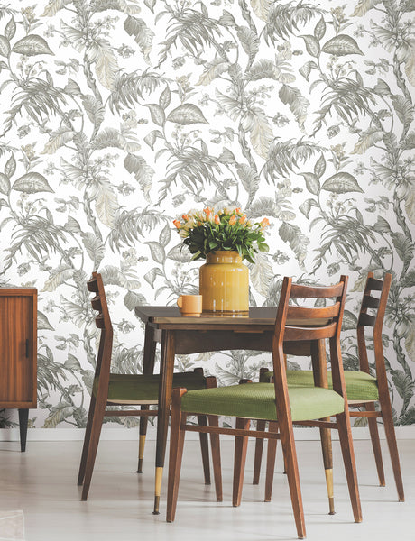 Eade’s Fiji Garden Black & White