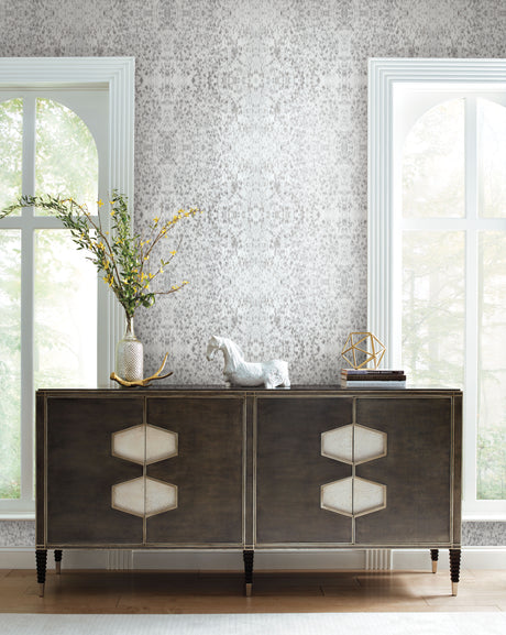 York PSW1378RL Fleabitten Soft Grey Peel & Stick Wallpaper
