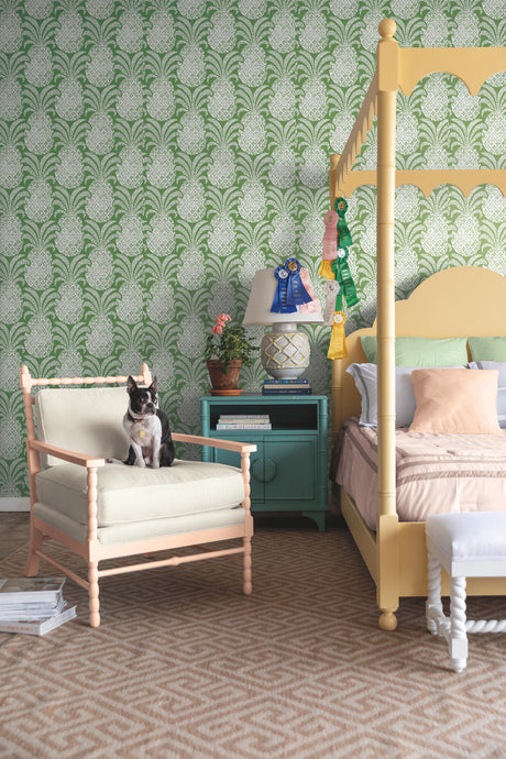 York PSW1392RL Colony Club Palm Green Peel & Stick Wallpaper