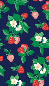 York PSW1396RL Berry Nice Navy Blue Peel & Stick Wallpaper