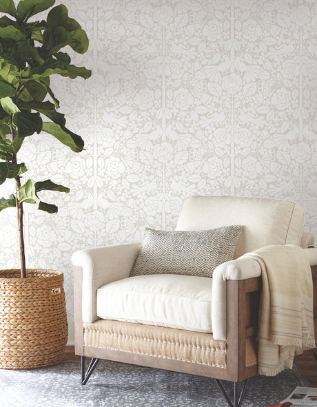 York PSW1505RL Fairy Tales Beige Wallpaper