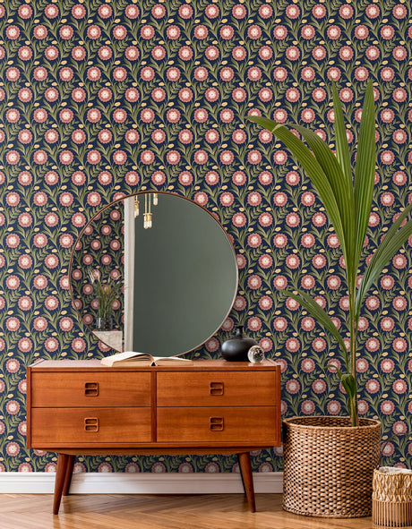 York PSW1582RL Lillian Premium Peel + Stick Wallpaper - Eade's Wallpaper