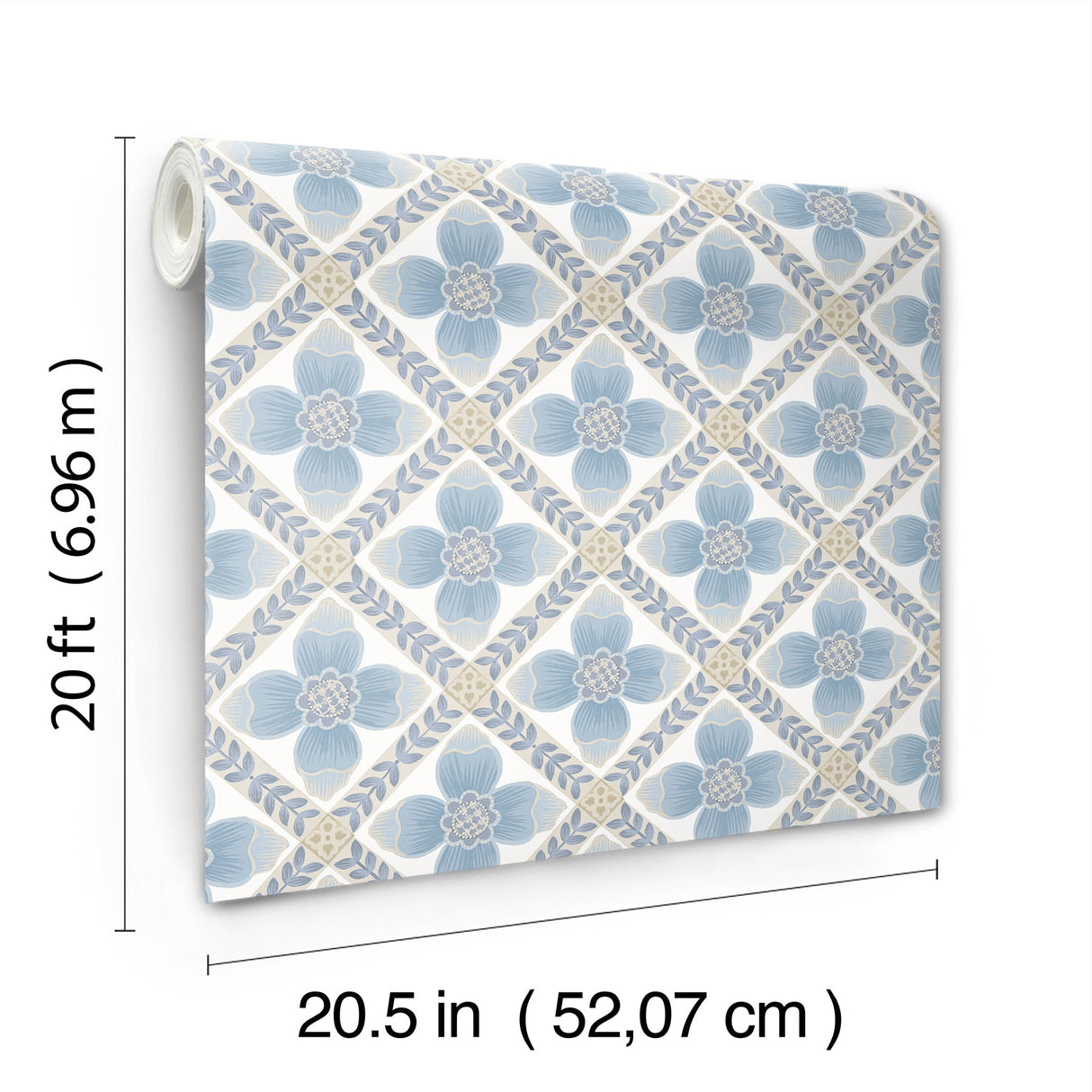 York PSW1584RL Mimi Premium Peel + Stick Wallpaper - Eade's Wallpaper