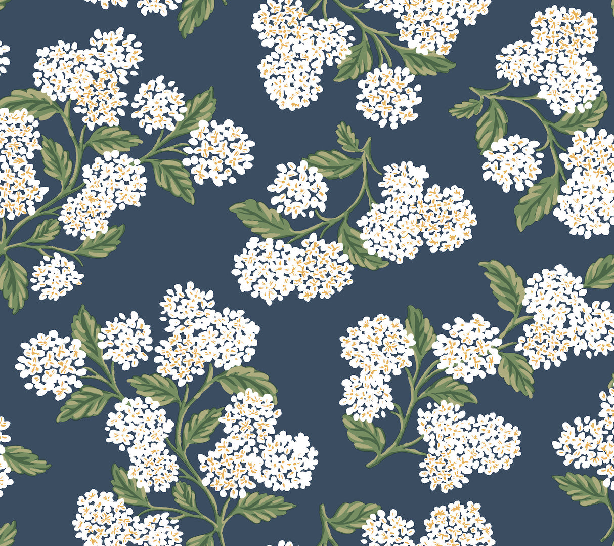 Eade’s Hydrangea Navy & White