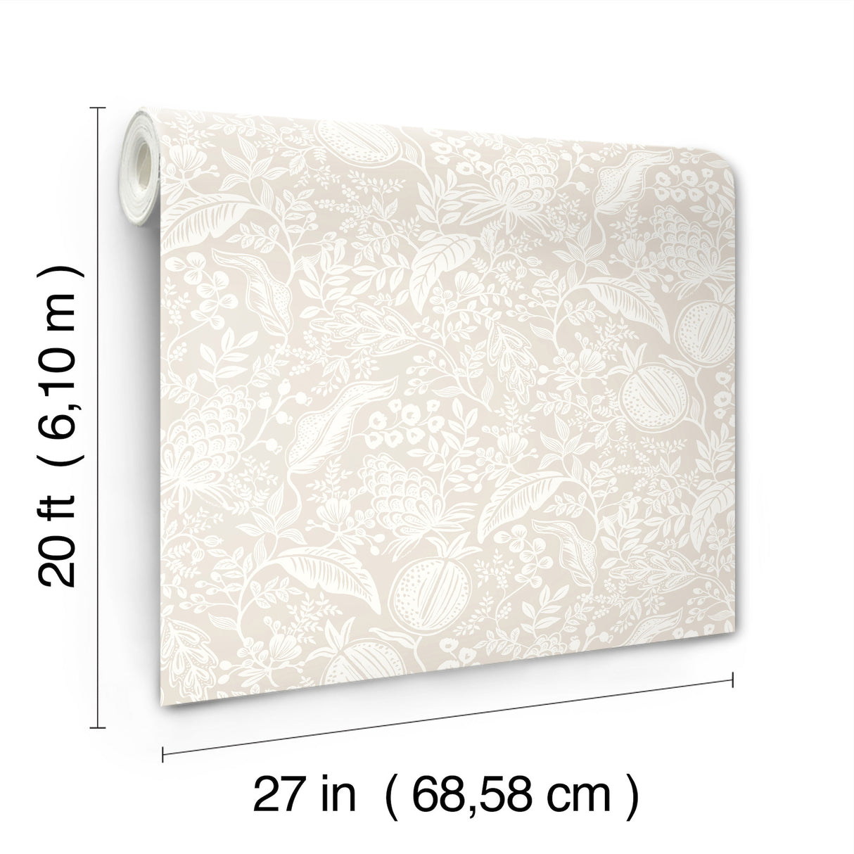 Eade’s Pomegranate Beige & White