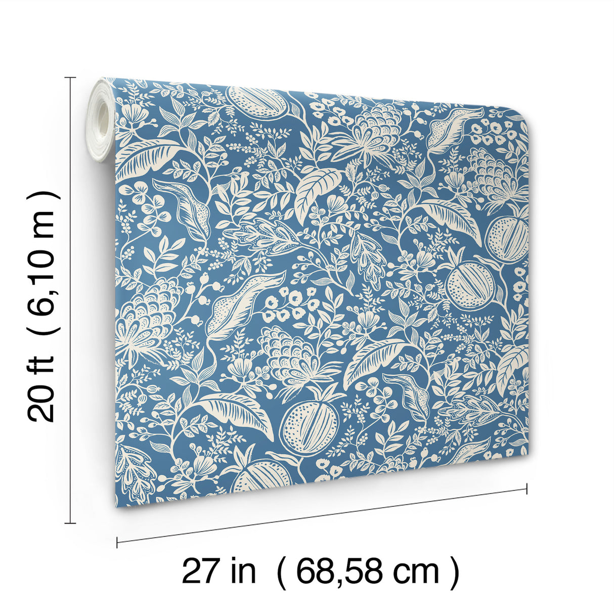 Eade’s Pomegranate Blue & Ivory