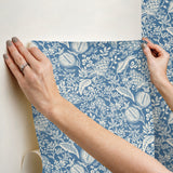 Eade’s Pomegranate Blue & Ivory