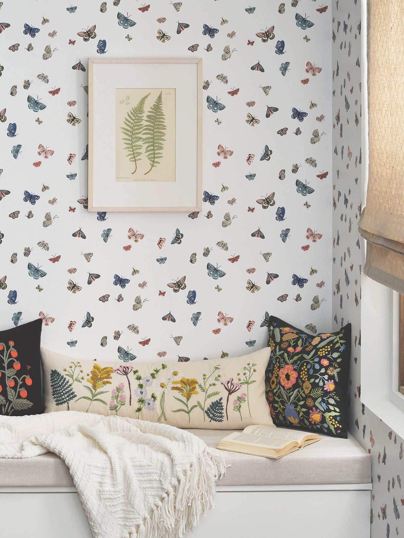 Rifle Paper Co. Butterfly House Wallpaper