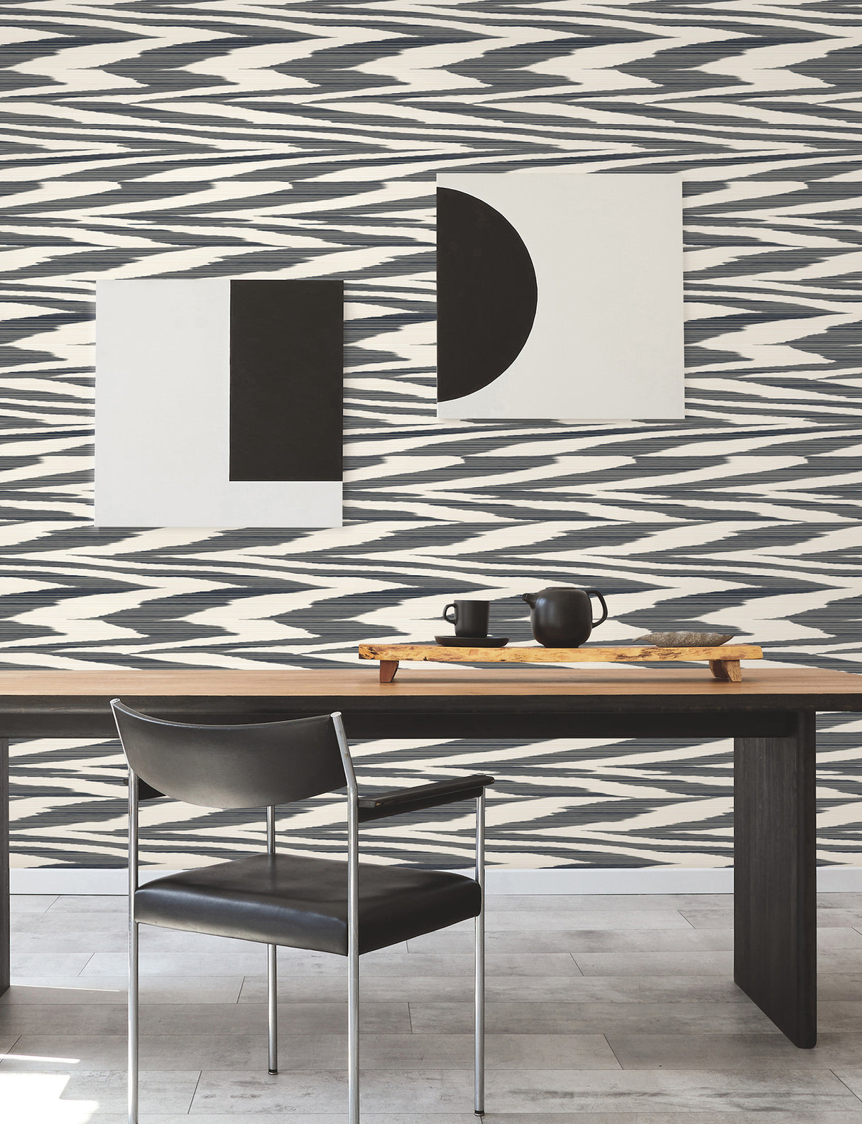 Eade’s Flamed Zig Zag Black