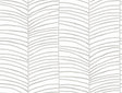 York Wallcoverings PSW1701RL Cascade Palm Grey Chic Tropics 