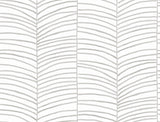 York Wallcoverings PSW1701RL Cascade Palm Grey Chic Tropics 