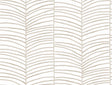 York Wallcoverings PSW1702RL Cascade Palm Taupe Chic Tropics