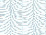 York Wallcoverings PSW1703RL Cascade Palm Blue Chic Tropics 