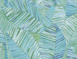 York Wallcoverings PSW1704RL Crown Canopy Blue Palm Peel + S