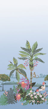 York Wallcoverings PSW1710M Tropical Lagoon Lush Premium Pee