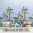 York Wallcoverings PSW1710M Tropical Lagoon Lush Premium Pee
