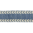 BAKER LIFESTYLE PT85019.680.0 SURAJ INDIGO TRIM - Eade's Wallpaper