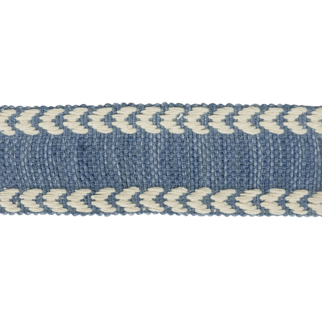 BAKER LIFESTYLE PT85019.680.0 SURAJ INDIGO TRIM - Eade's Wallpaper