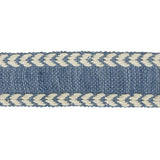 BAKER LIFESTYLE PT85019.680.0 SURAJ INDIGO TRIM - Eade's Wallpaper
