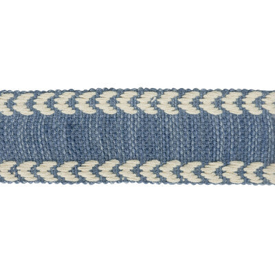 BAKER LIFESTYLE PT85019.680.0 SURAJ INDIGO TRIM - Eade's Wallpaper