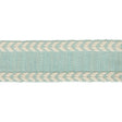 BAKER LIFESTYLE PT85019.725.0 SURAJ AQUA TRIM - Eade's Wallpaper