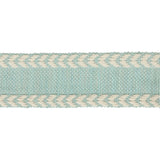 BAKER LIFESTYLE PT85019.725.0 SURAJ AQUA TRIM - Eade's Wallpaper