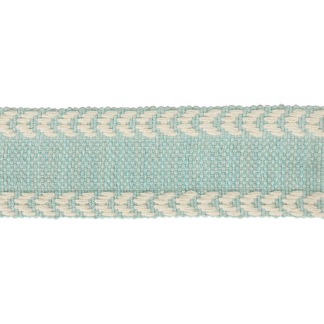 BAKER LIFESTYLE PT85019.725.0 SURAJ AQUA TRIM - Eade's Wallpaper