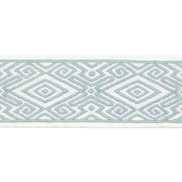 BAKER LIFESTYLE PT85025.4.0 ELVIRA BRAID AQUA TRIM - Eade's Wallpaper