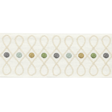 BAKER LIFESTYLE PT85026.4.0 CORDOBA BRAID AQUA TRIM - Eade's Wallpaper