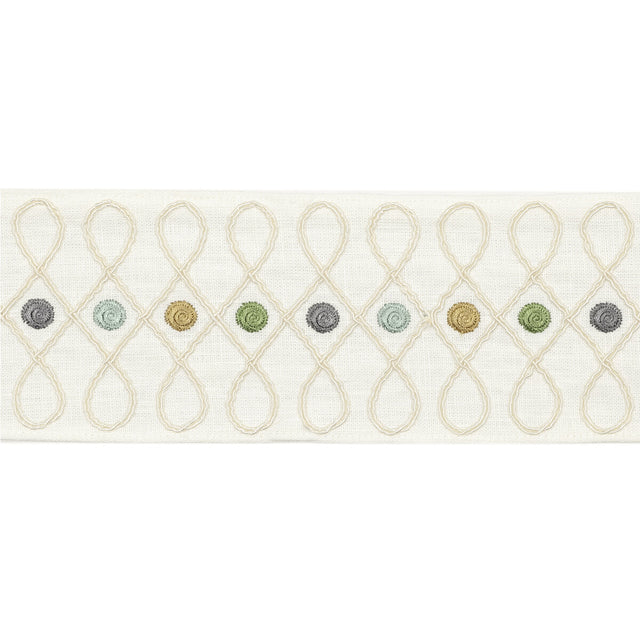 BAKER LIFESTYLE PT85026.4.0 CORDOBA BRAID AQUA TRIM - Eade's Wallpaper