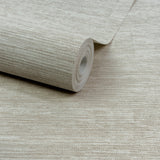 Galerie Precious Weaves Textile Plain Beige Wallpaper PW1002