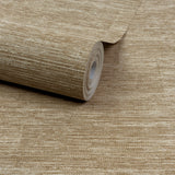 Galerie Precious Weaves Textile Plain Beige Wallpaper PW1005