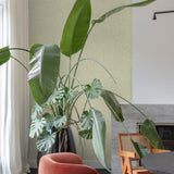 Galerie Precious Weaves Textile Plain Green Wallpaper PW1111