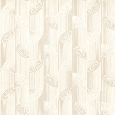 Galerie Precious Weaves Geometric All-over Beige Wallpaper P