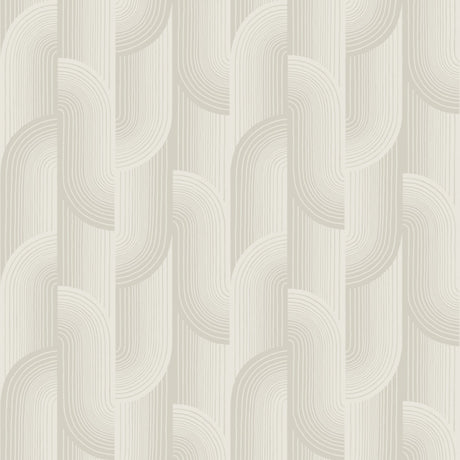 Galerie Precious Weaves Geometric All-over Cream Wallpaper P