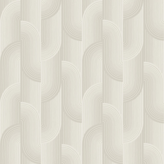 Galerie Precious Weaves Geometric All-over Cream Wallpaper P